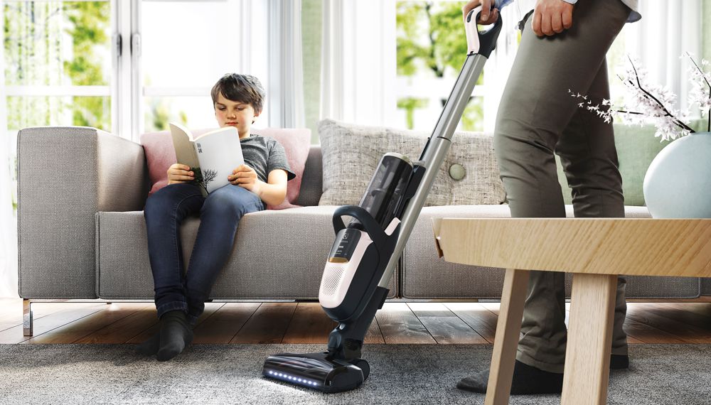 Electrolux - Whether its flexibility or convenience, the PURE F9 BedPro  Vacuum Cleaner has it both! It also captures more than 99.9% of fine  particles , your room clean air to exhaust