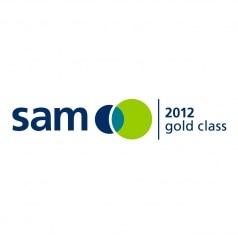 SAM Sustainable Asset Management Logotype Gold Class 2012