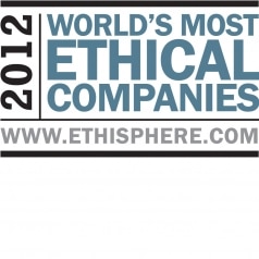 Worlds Most Ethical Companies 2012