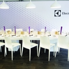 Festival Jury Deliberation Lunch at Chef?s Table By Electrolux with Tommy Myllymaki at Electrolux Agora Pavilion