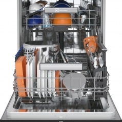Electrolux Stainless Steel Dishwasher with IQ Touch™ Controls Interior