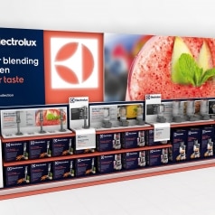 Electrolux new visual identity in retail