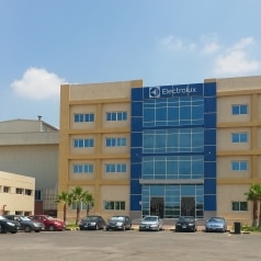 Electrolux cooker factory in Egypt exterior