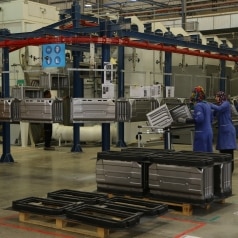 Electrolux cooker factory in Egypt production