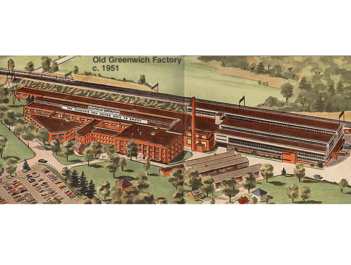 Greenwich factory in Connecticut
