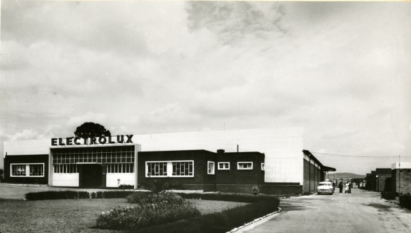 Electrolux (Pty.) LTD in Johannesburg, South Africa manufactured refrigerators and floor polishers. The factory was built in 1950, and expanded 1952 and 1954