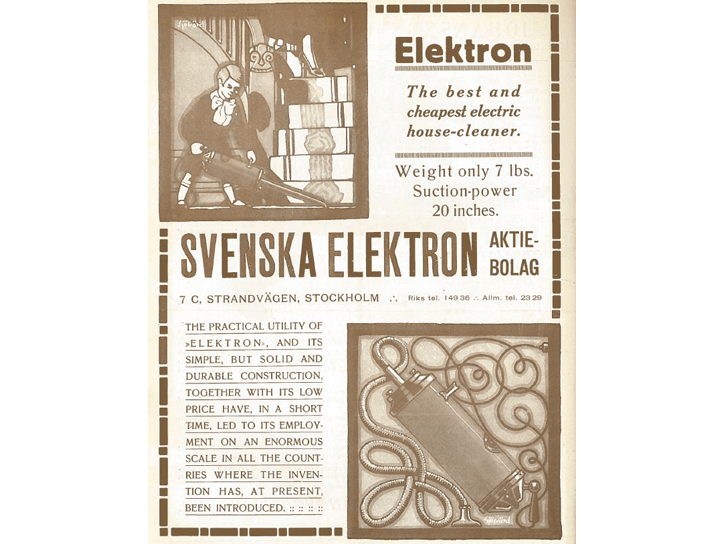 electrolux-Svenska-Elektron-Advert-timeline
