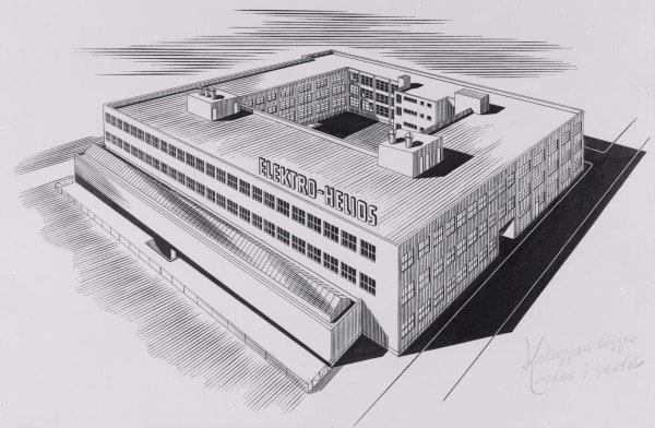 The Elektriska AB Helios factory in Södra Hammarbyhamnen, Stockholm
