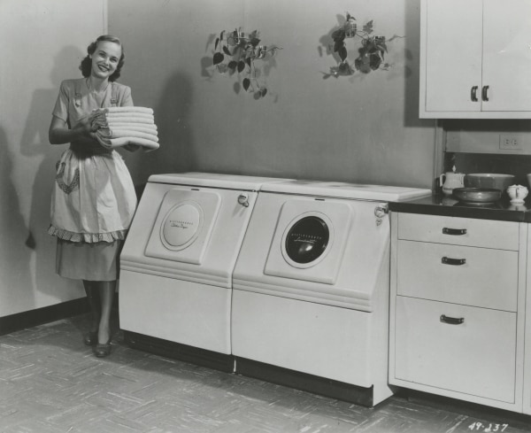 Automatic washing machine and dryer from Westinghouse.
