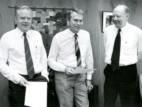 Werthén formed the so called “troika”, a team consisting of himself, Gösta Bystedt and Anders Scharp. All three became instrumental in driving the strategy as CEOs.