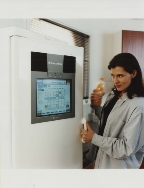 The first version of Electrolux Screenfridge