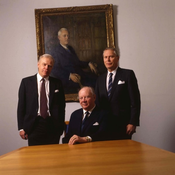 Anders Scharp, Hans Werthén and Gösta Bystedt. The so called "Troika" at Electrolux
