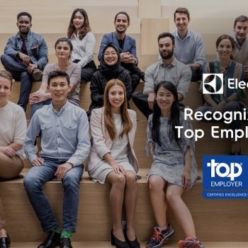 Electrolux awarded Top Employer in seven European markets