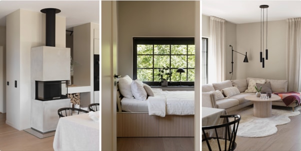 The Kronås layout, configured around everyday living