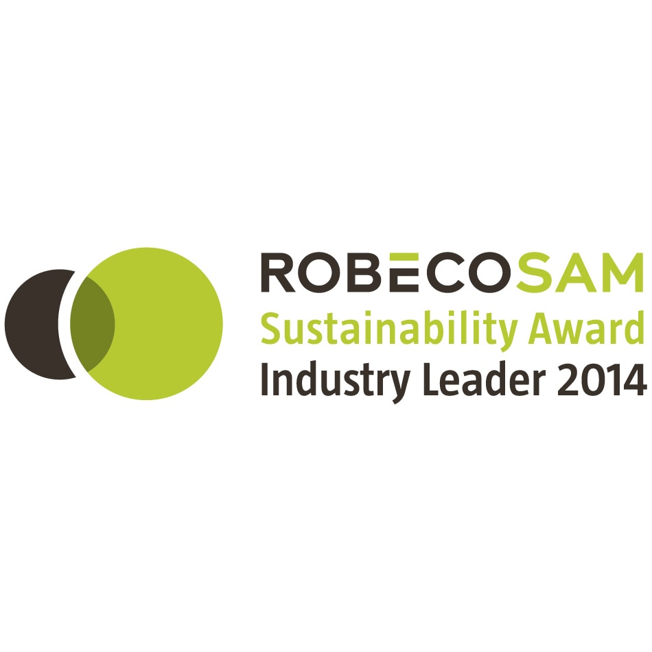 RobecoSAM Sustainability Award Industry Leader 2014